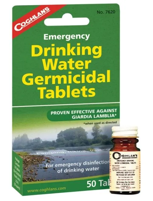 DRINKING WATER TABLETS